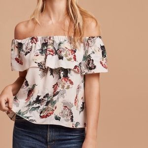Aritzia | Wilfred - Promener Off shoulder blouse